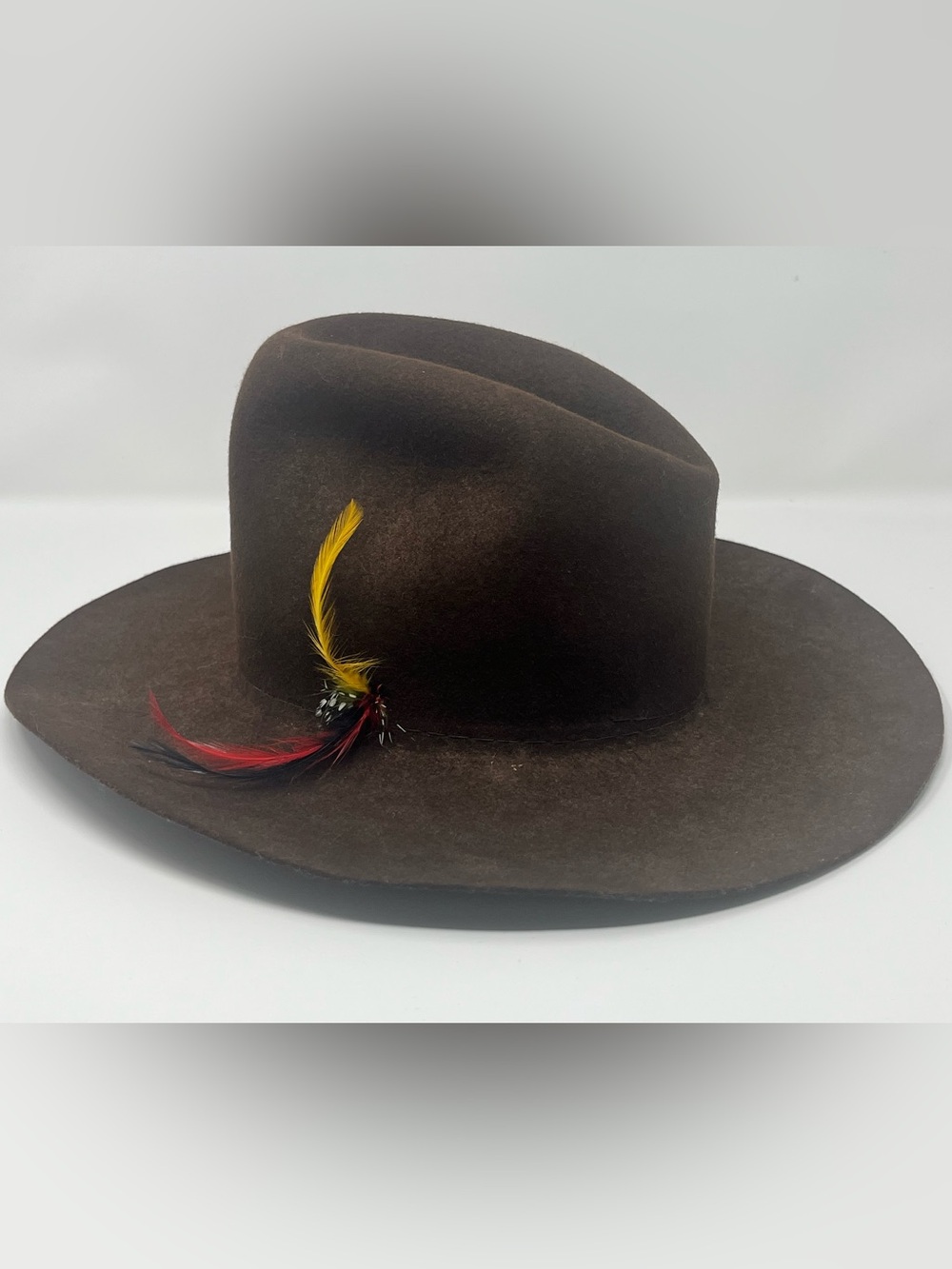 Colt 45 genuine leather cowboy hat, size 7/56
